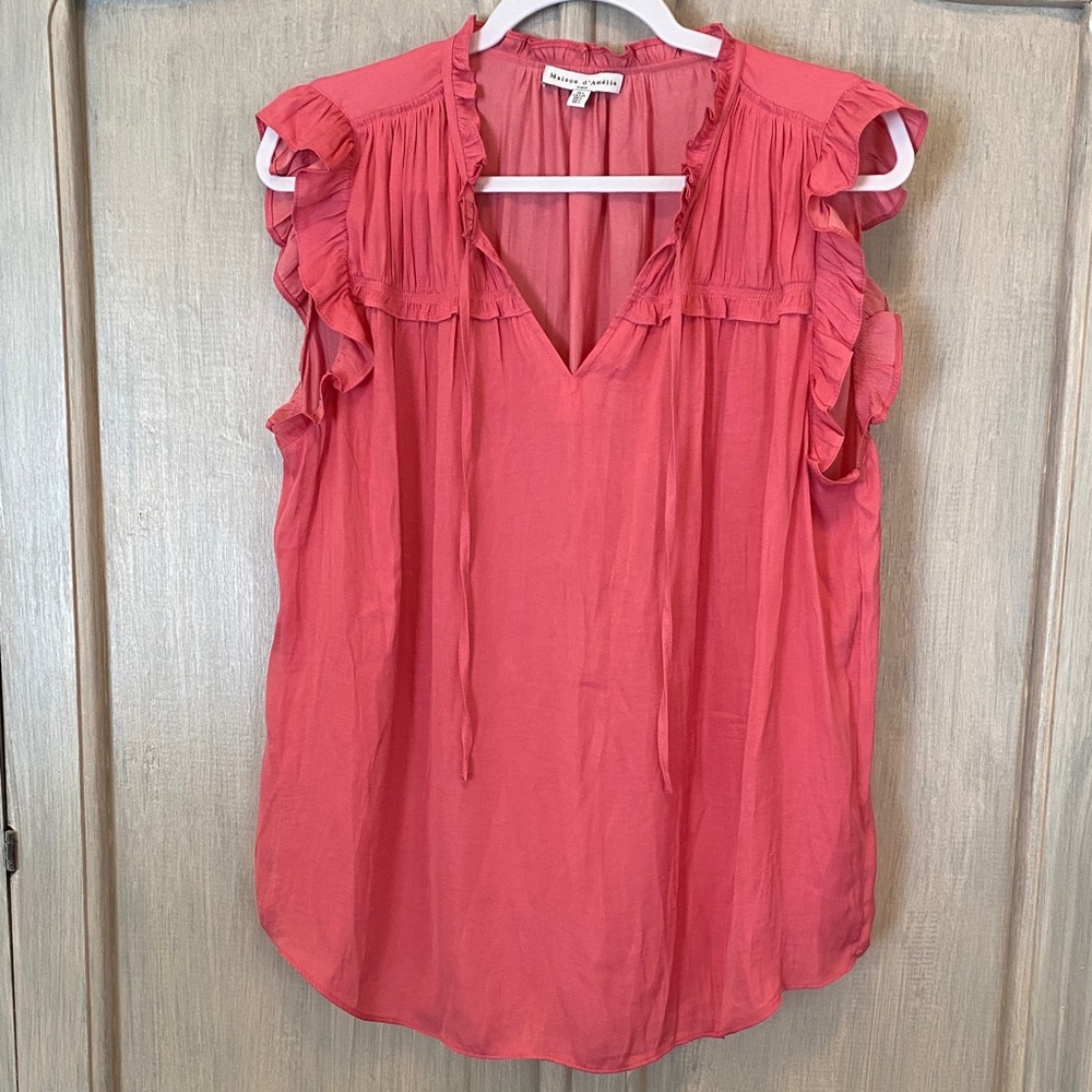 Pink blouse